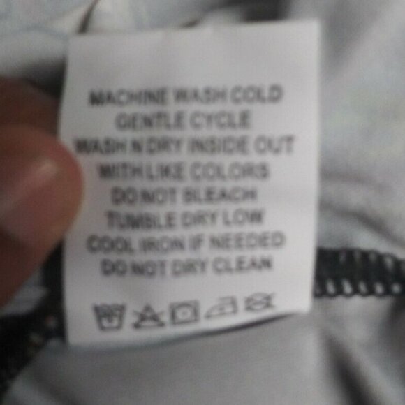 Womens Career Sheath dress Pixie Lady Black Floral Sz 8 drawstring waist STRETCH - Picture 8 of 8